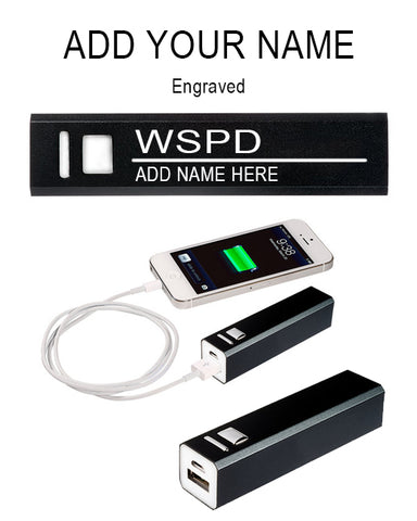 Personalized WSPD Emergency Phone Charge